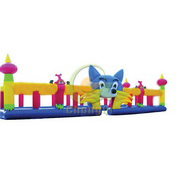 cat inflatable amusement park
